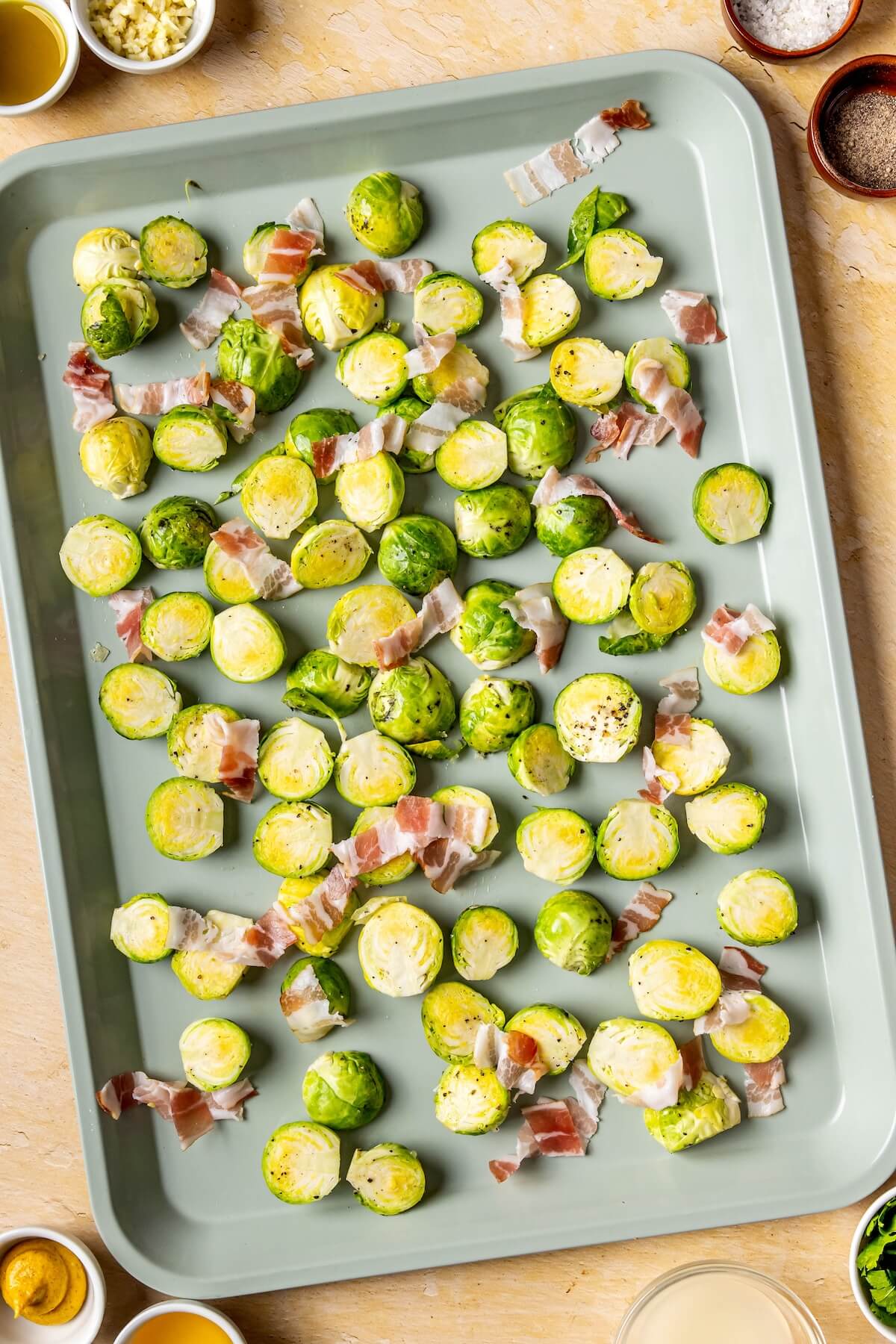 How to Make Honey Dijon Brussels Sprouts Step 3 - Olivia Adriance