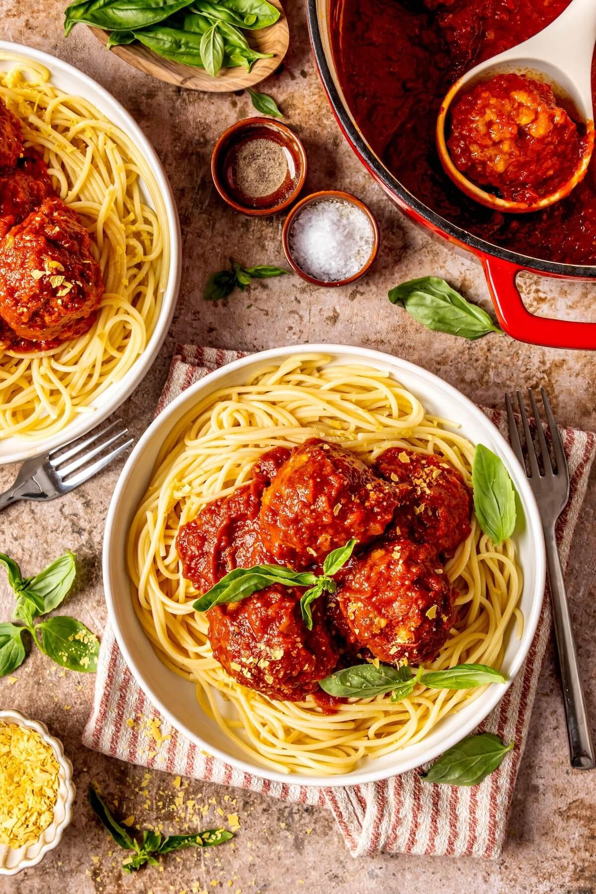 Gluten-Free Dairy-Free Spaghetti and Meatballs - Olivia Adriance