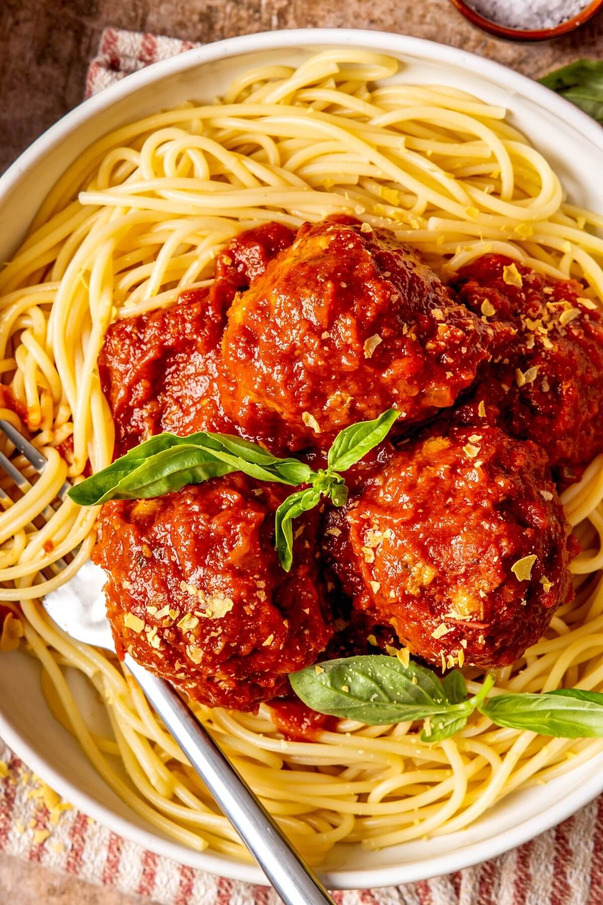 Gluten-Free Dairy-Free Spaghetti and Meatballs - Olivia Adriance