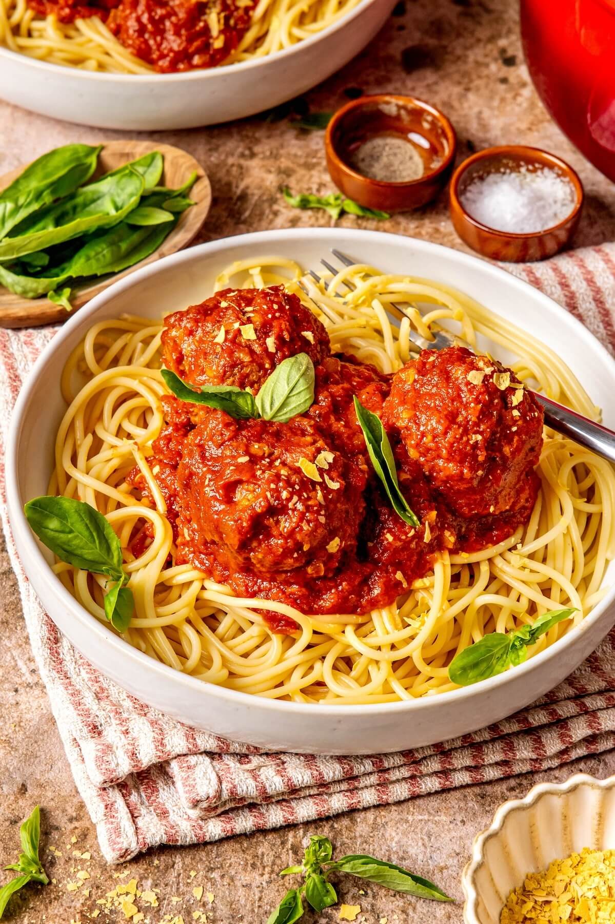 Gluten-Free Dairy-Free Spaghetti and Meatballs - Olivia Adriance