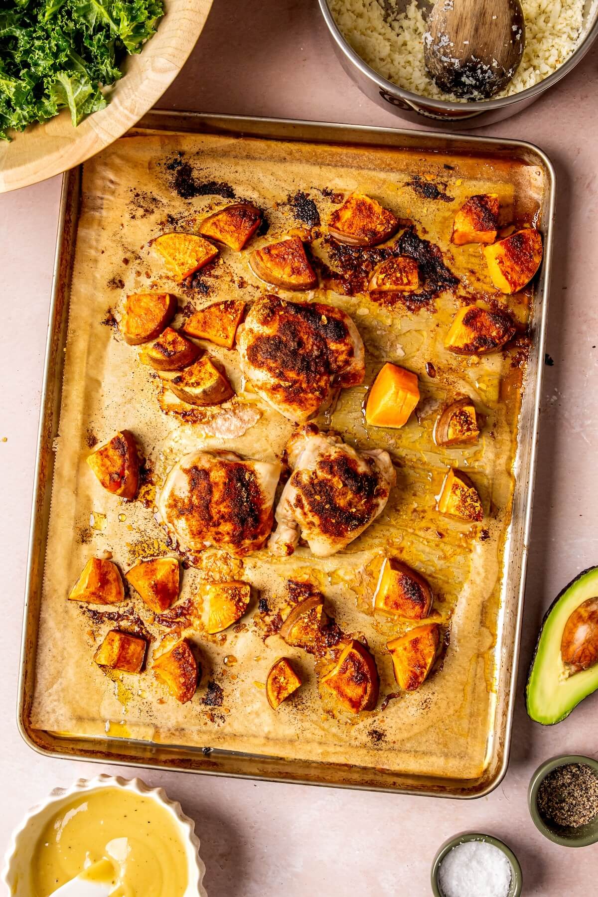 How to Make Chicken Power Bowls with Lemon Tahini Sauce Step 6 - Olivia Adriance