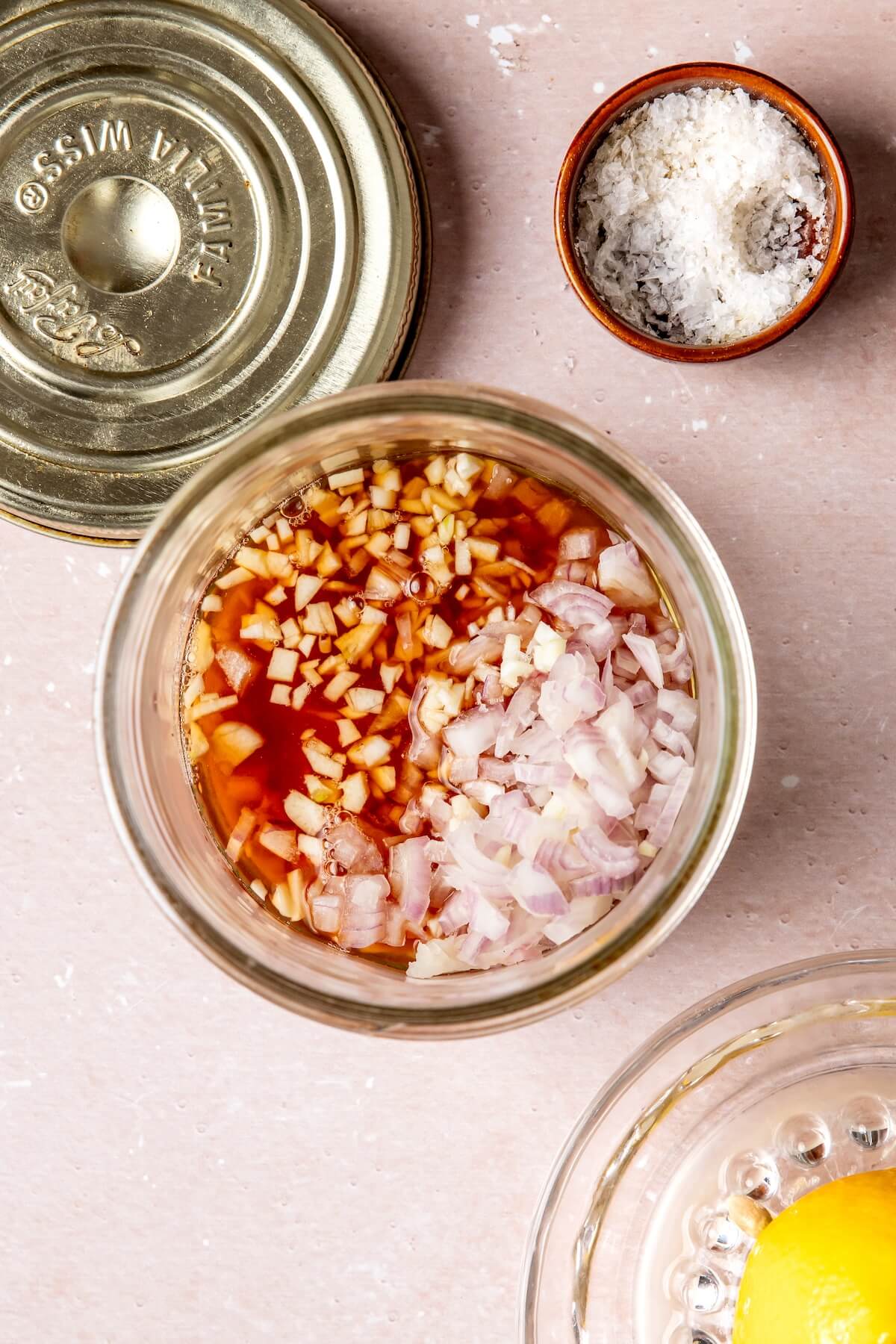 How to Make Cucumber Chickpea Greek Salad Step 1 - Olivia Adriance