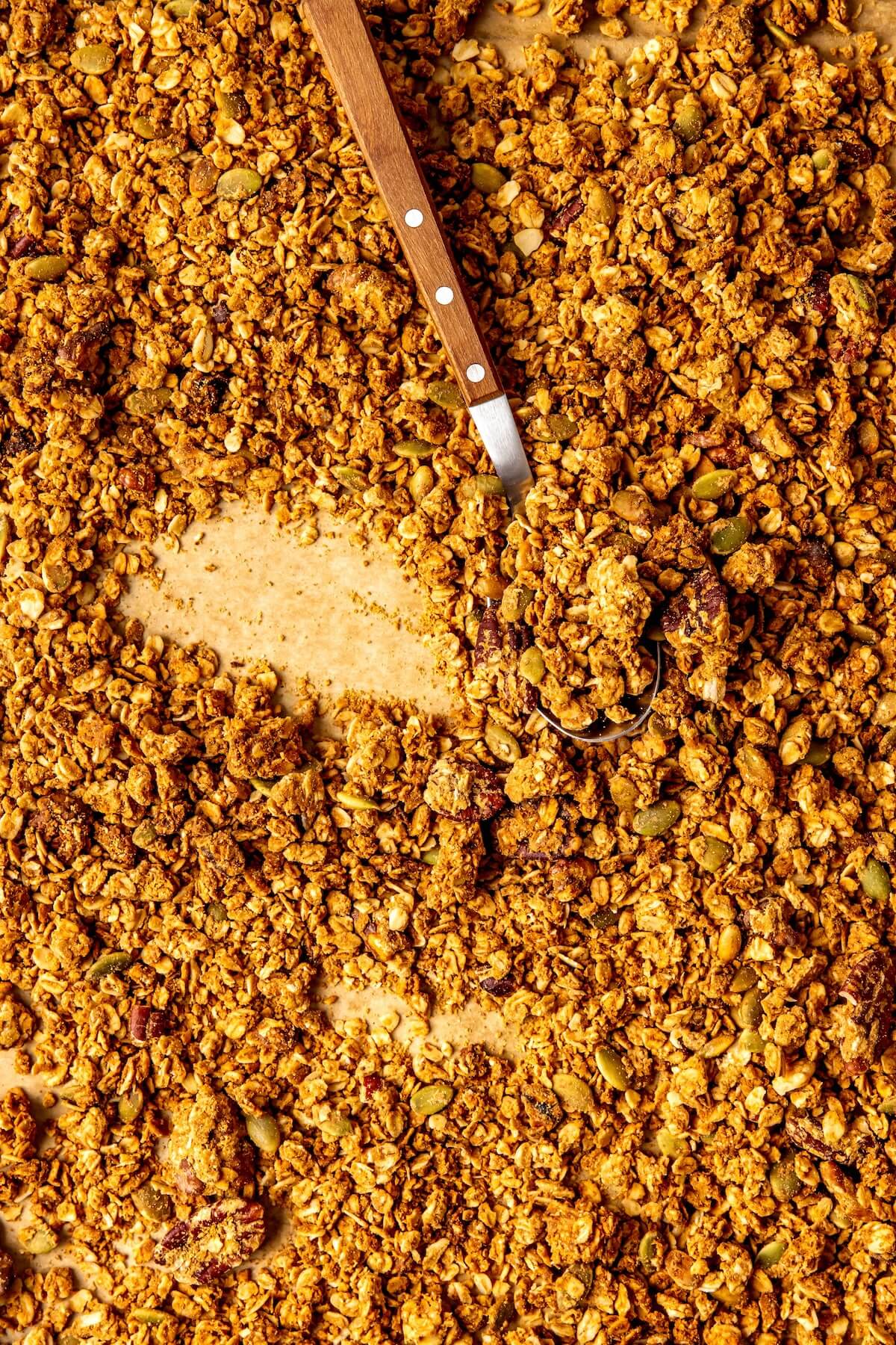 Maple Peanut Butter Granola - Olivia Adriance