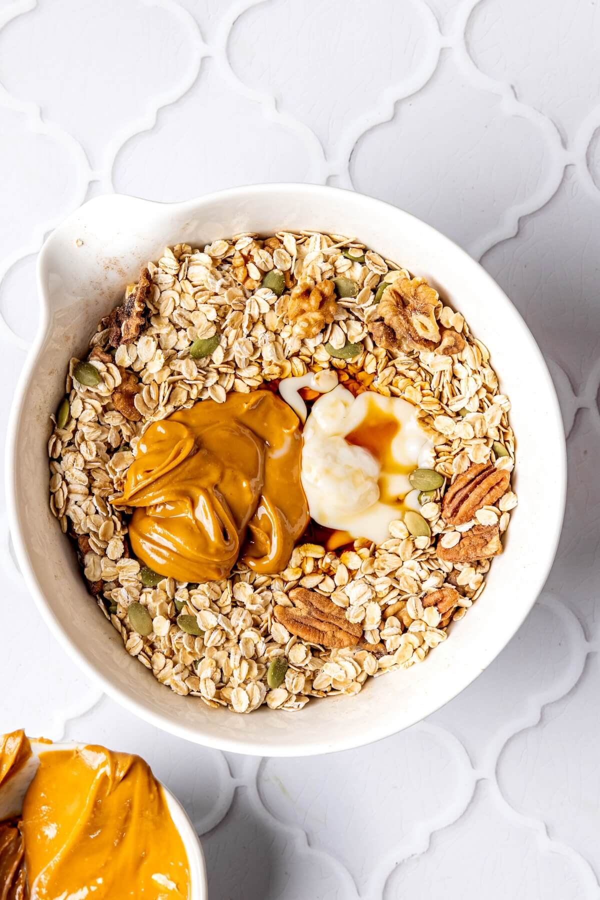 How to Make Maple Peanut Butter Granola Step 1 - Olivia Adriance