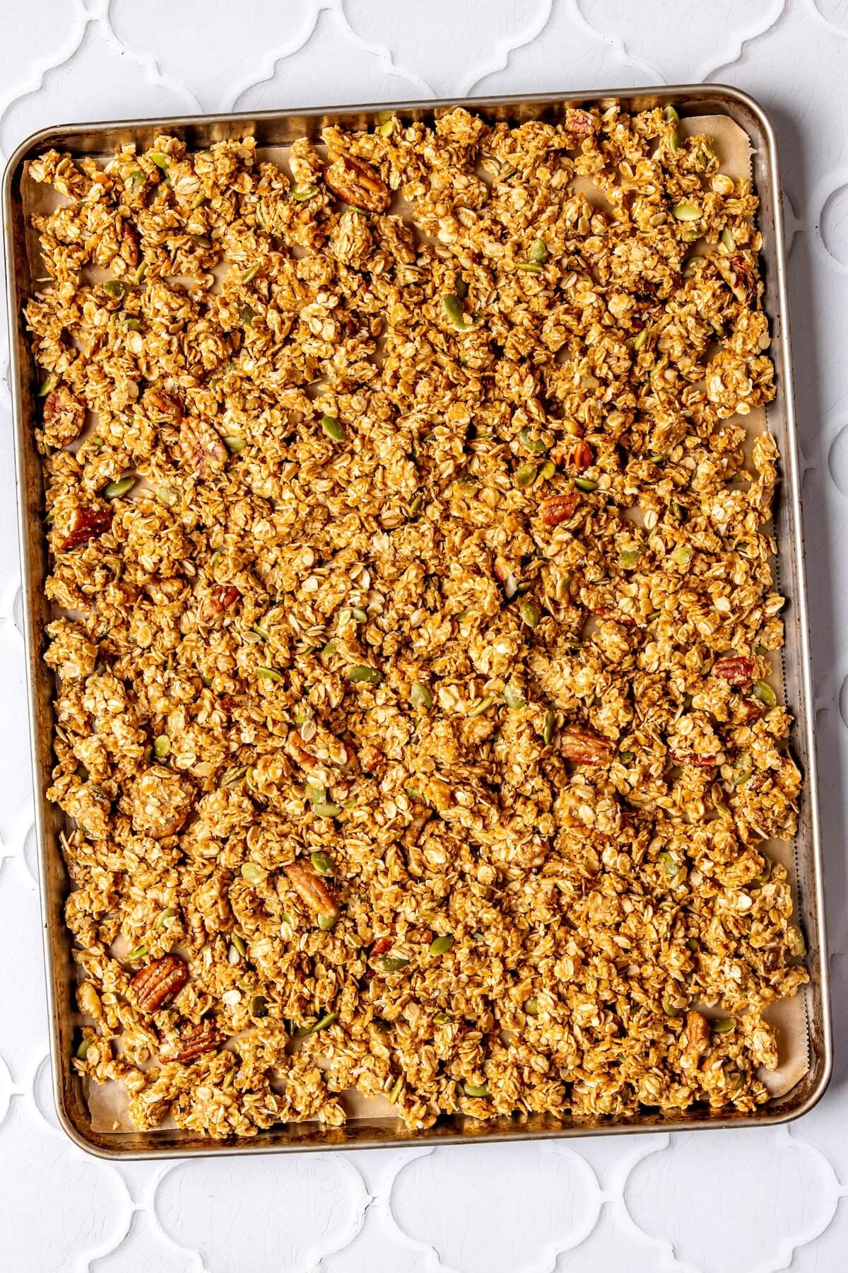 How to Make Maple Peanut Butter Granola Step 2 - Olivia Adriance