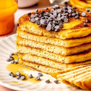 Gluten Free Fluffy Almond Flour Pancakes - Olivia Adriance