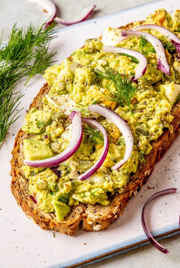 Avocado Egg Salad - Olivia Adriance