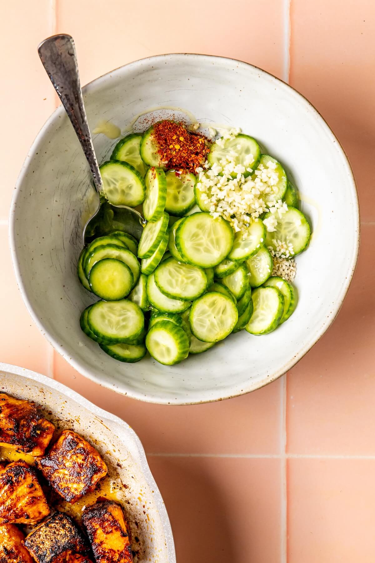 How to Make Spicy Salmon Sushi Bowls Step 5 - Olivia Adriance