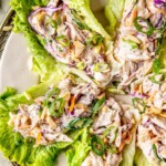 Rotisserie Chicken Caesar Lettuce Cups - Olivia Adriance