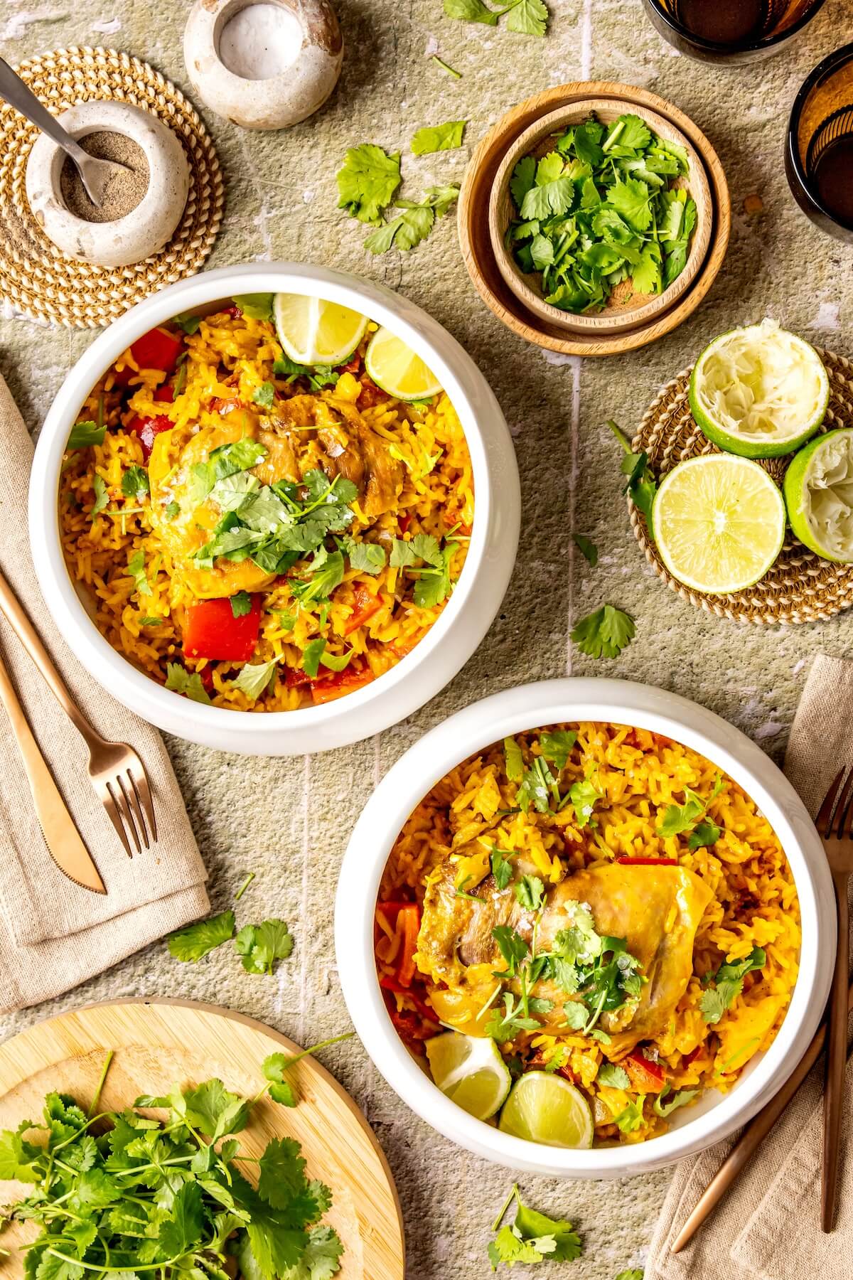 One Pot Thai-Inspired Chicken and Rice - Olivia Adriance
