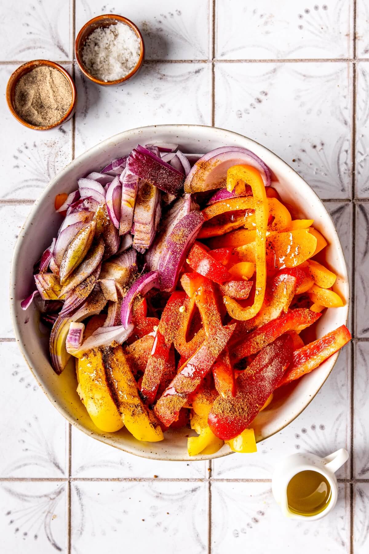 How to Make Salsa Marinated Stovetop Chicken Fajitas Step 3 - Olivia Adriance