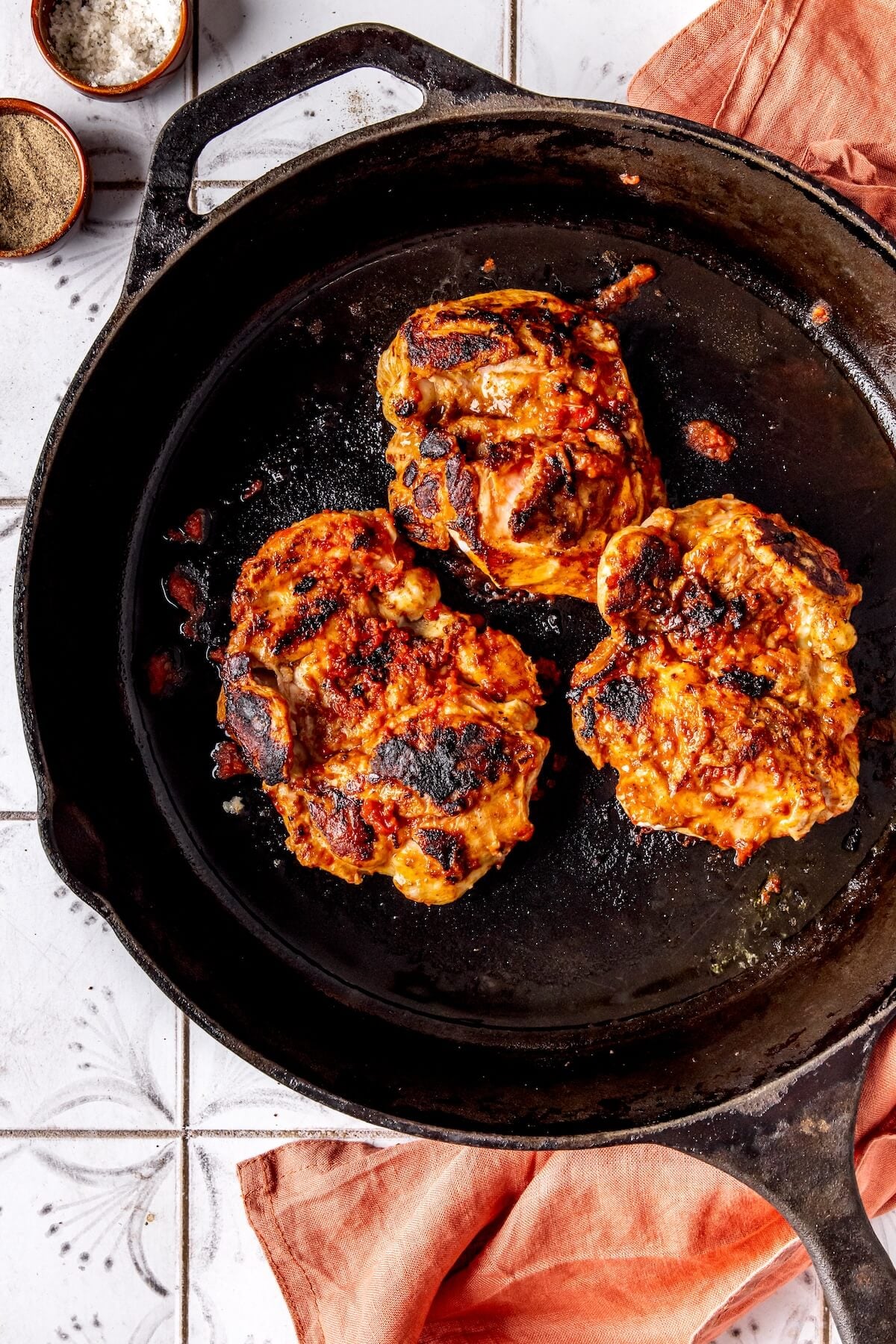 How to Make Salsa Marinated Stovetop Chicken Fajitas Step 4 - Olivia Adriance