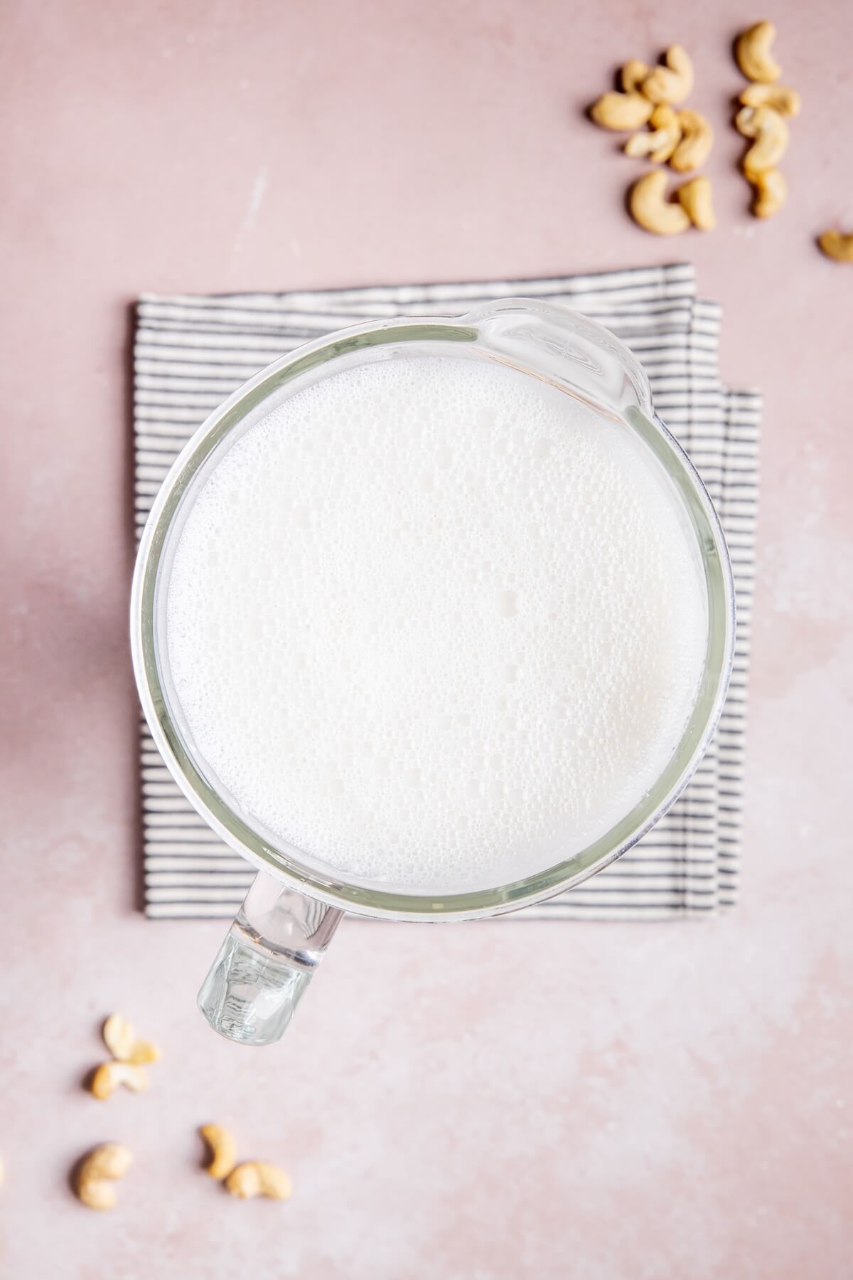 Creamy Vanilla Cashew Milk - Olivia Adriance