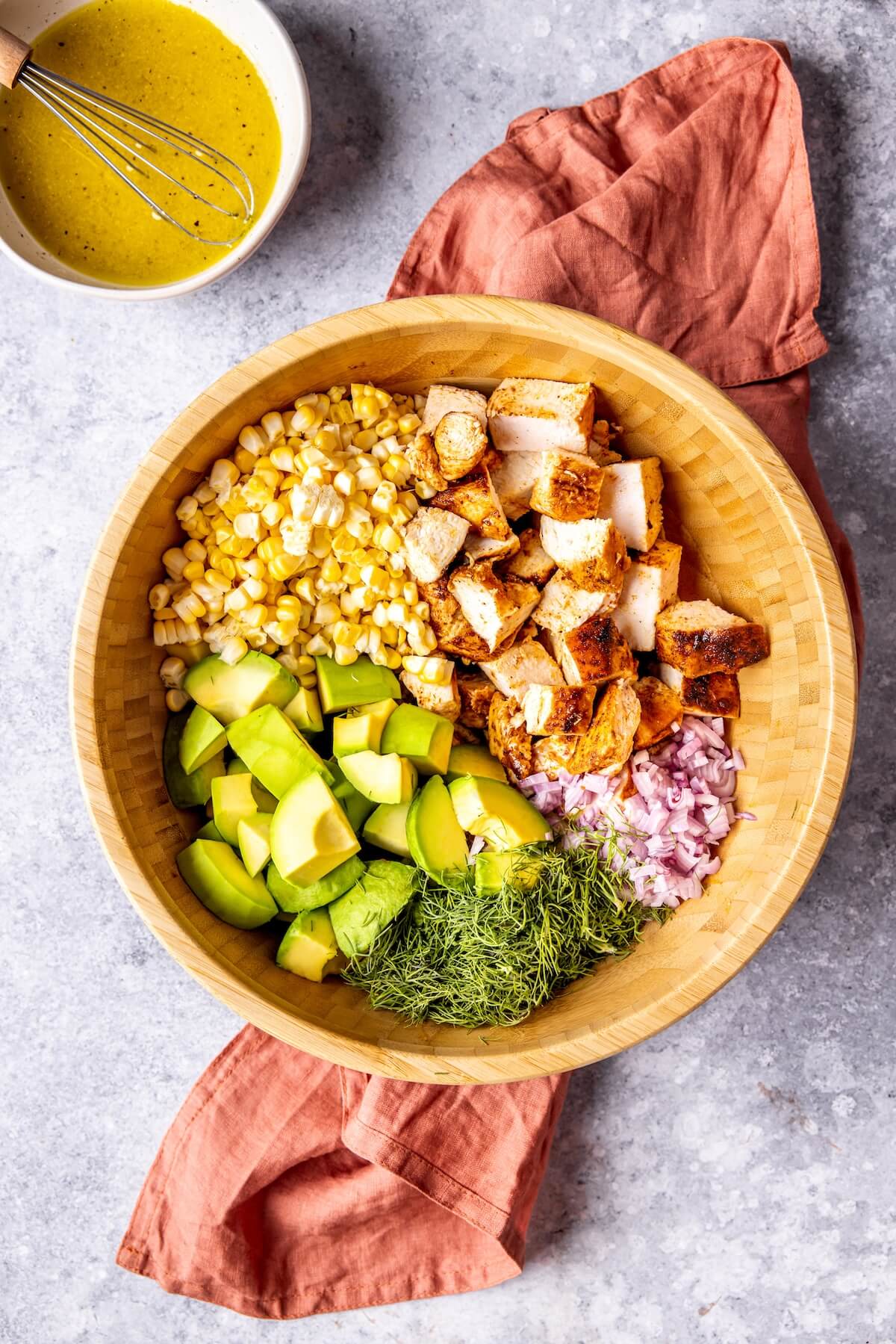 Avocado Corn Chicken Salad Step 5 - Olivia Adriance