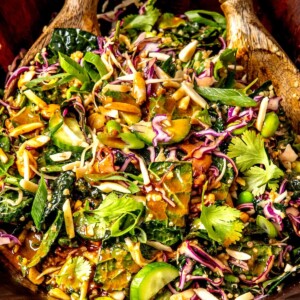 Edamame Quinoa Crunch Salad - Olivia Adriance
