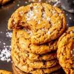 Salted Vanilla Cashew Butter Cookies - Olivia Adriance