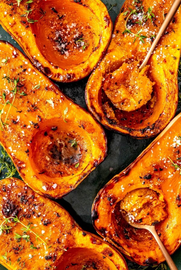 Maple Roasted Honeynut Squash - Olivia Adriance