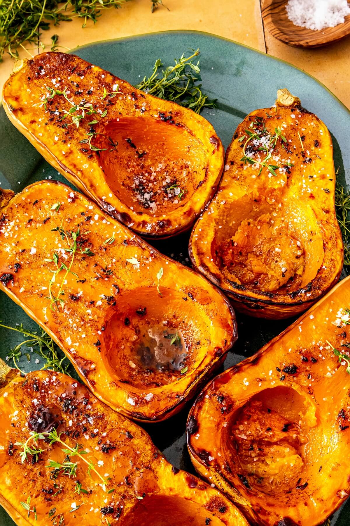 Maple Roasted Honeynut Squash - Olivia Adriance