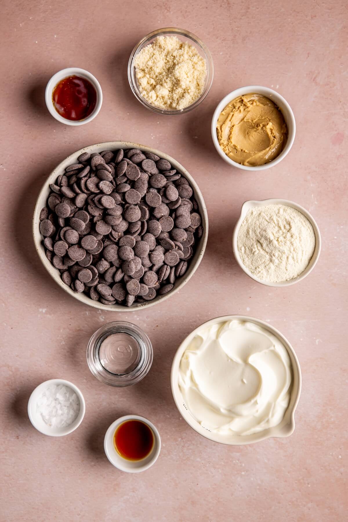 Cookie Dough Protein Yogurt Cups Ingredients - Olivia Adriance