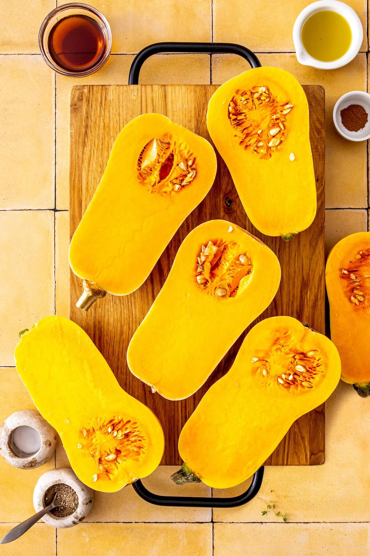 How to Make Maple Roasted Honeynut Squash Step 1 - Olivia Adriance