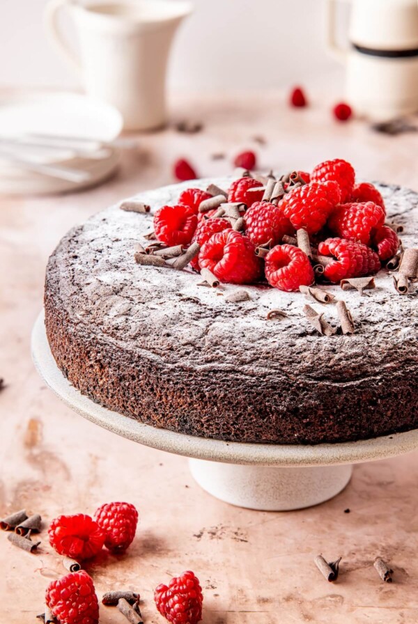 DF, GF, Refined-Sugar Free Chocolate Cake - Olivia Adriance