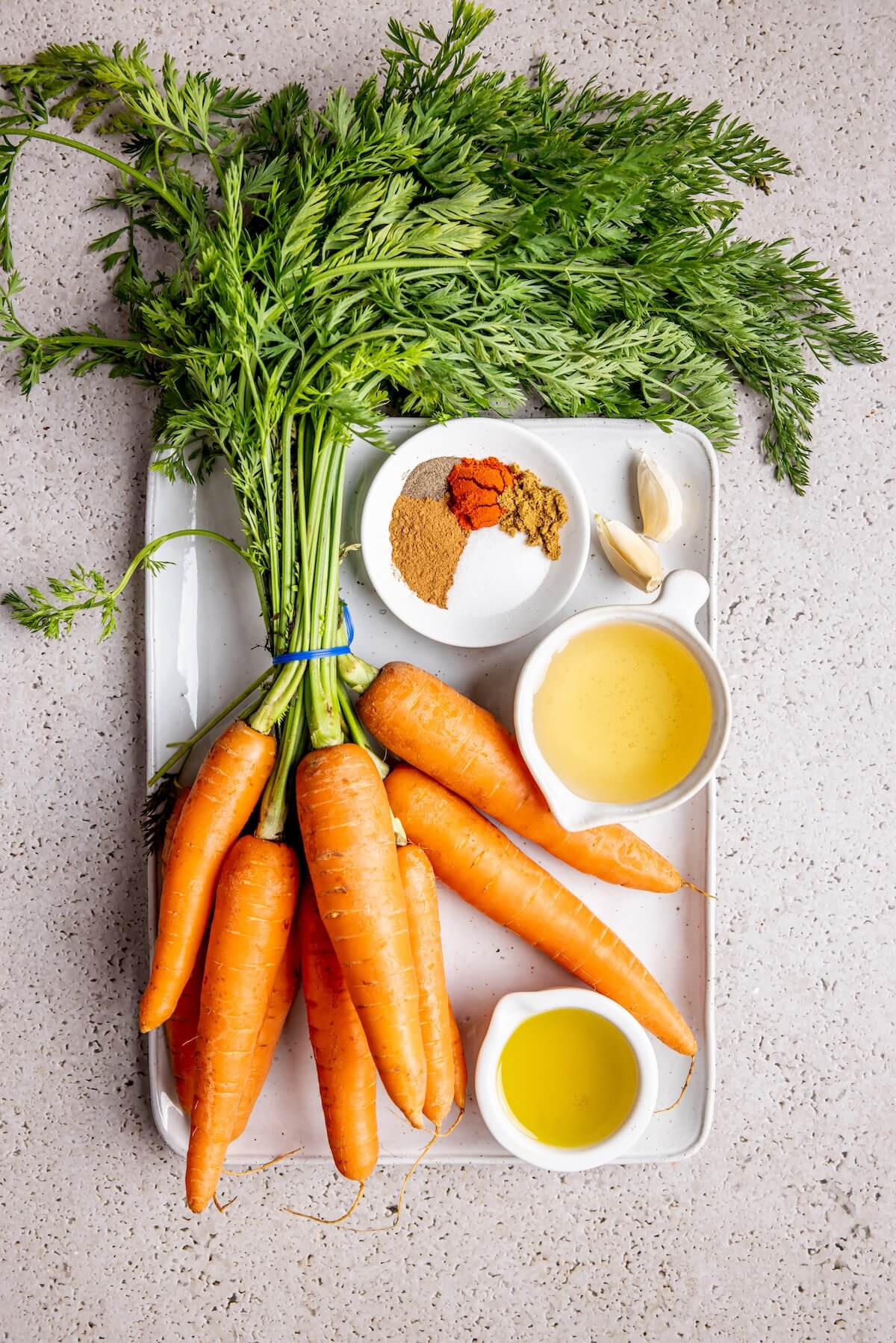 Honey Glazed Carrots Ingredients - Olivia Adriance