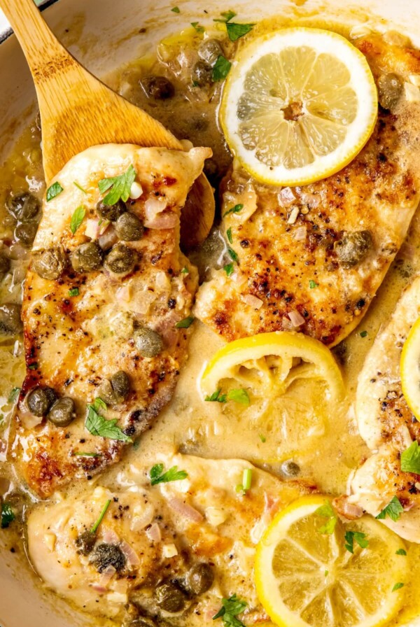 Dairy Free Gluten Free Chicken Piccata - Olivia Adriance