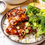Saucy Soy Free Teriyaki Chicken Thighs - Olivia Adriance