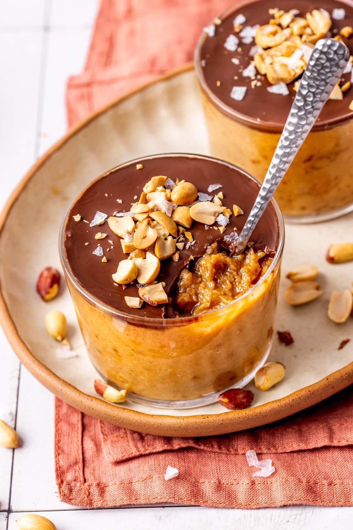 5-Ingredient Peanut Butter Mousse - Olivia Adriance