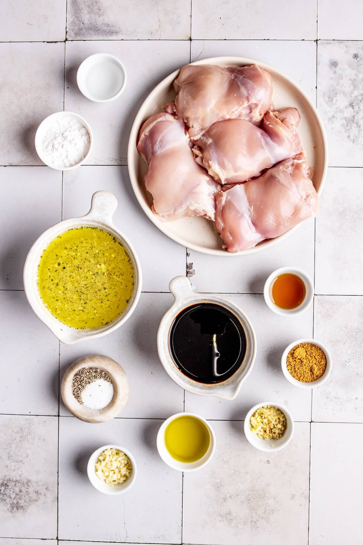 Saucy Soy Free Teriyaki Chicken Thighs Ingredients - Olivia Adriance