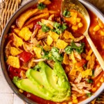 20 Minute Rotisserie Chicken Tortilla Soup - Olivia Adriance