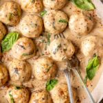 Dairy Free Marry Me Chicken Meatballs - Olivia Adriance