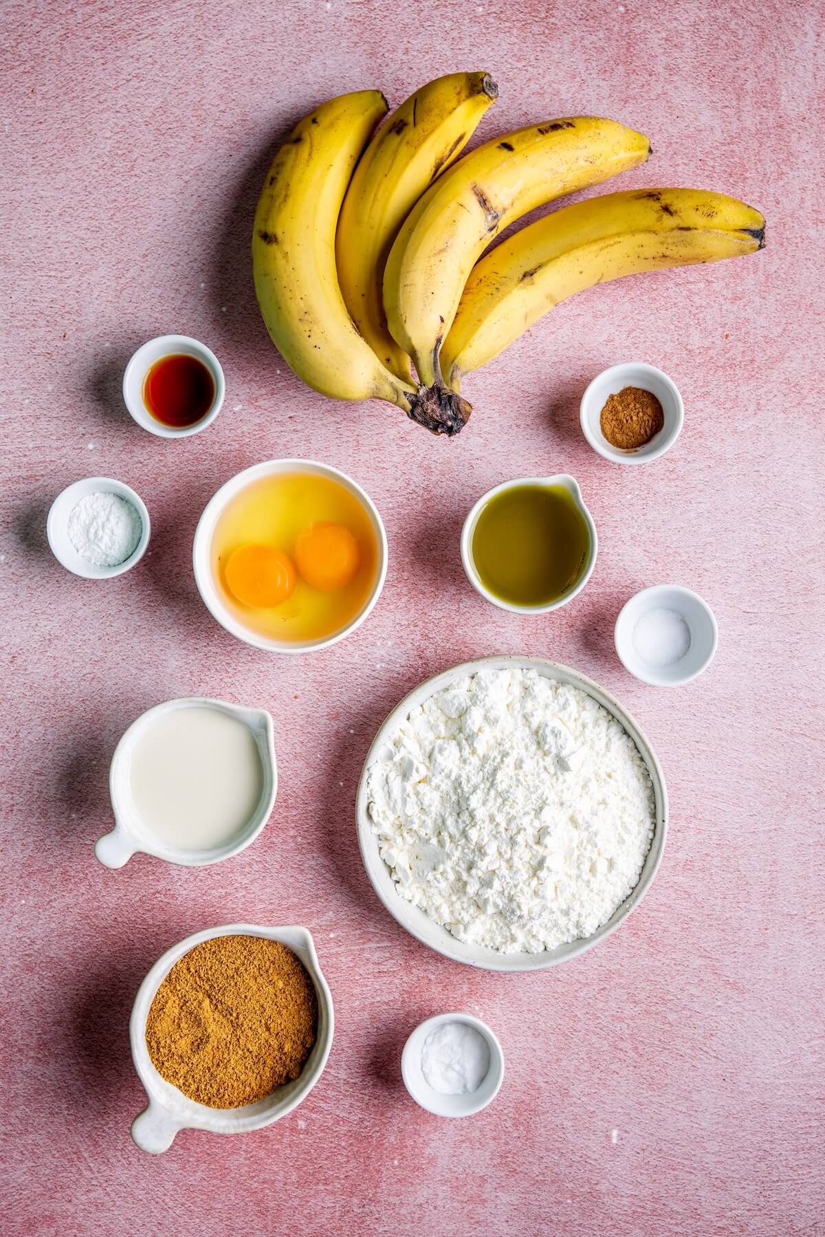 Healthier Paleo Banana Bread Ingredients - Olivia Adriance