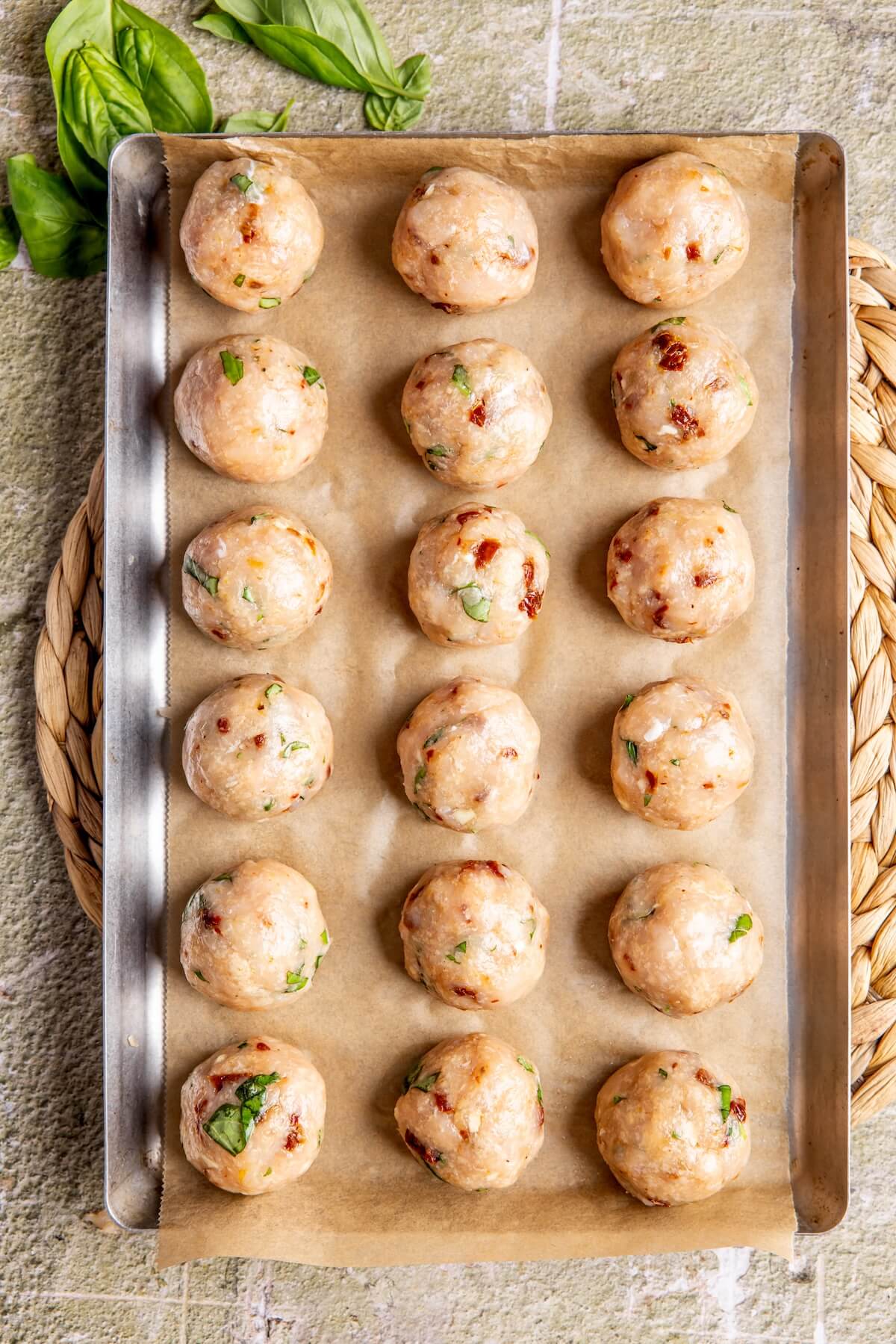 Dairy Free Marry Me Chicken Meatballs Step 2 - Olivia Adriance