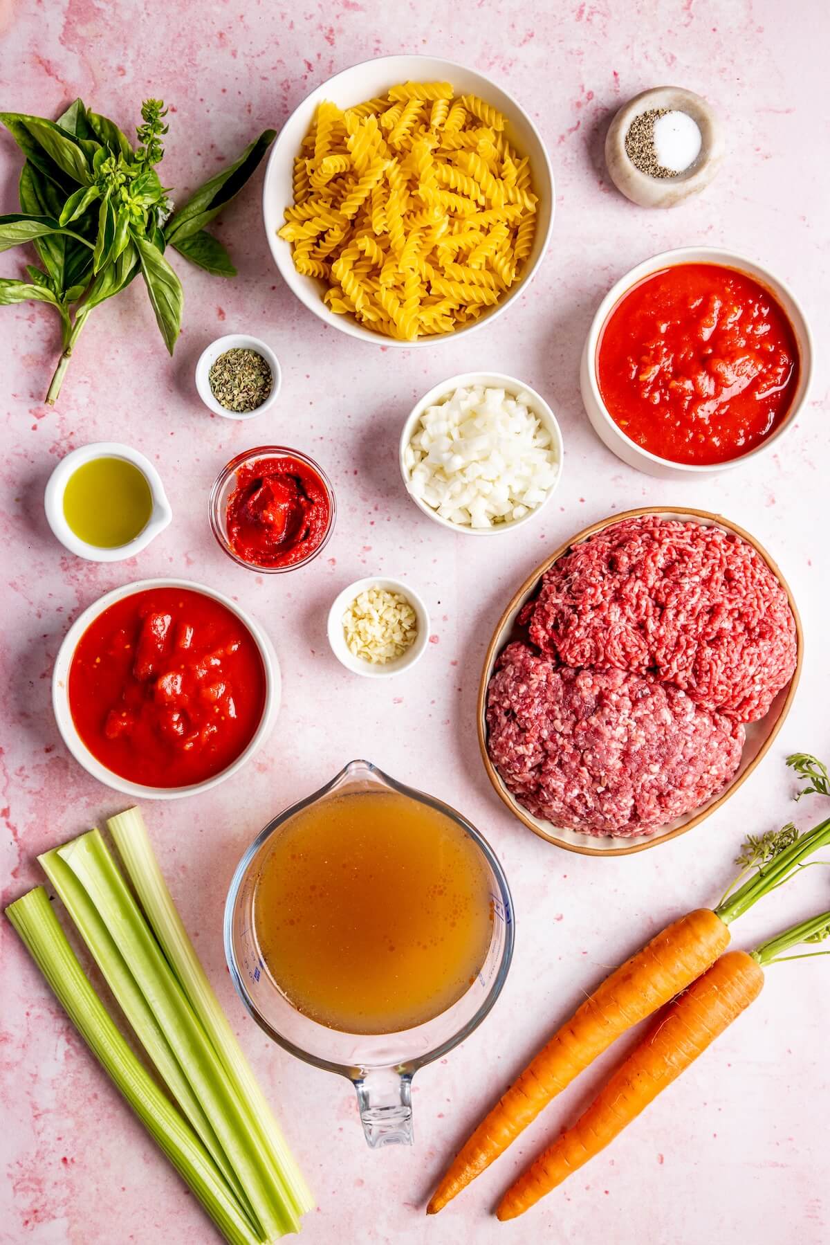 Organ Meat Bolognese Ingredients - Olivia Adriance