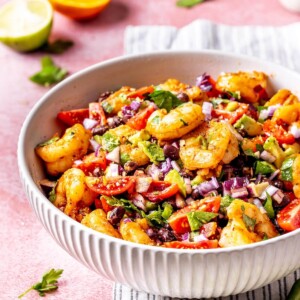 Zesty Shrimp and Black Bean Salad - Olivia Adriance
