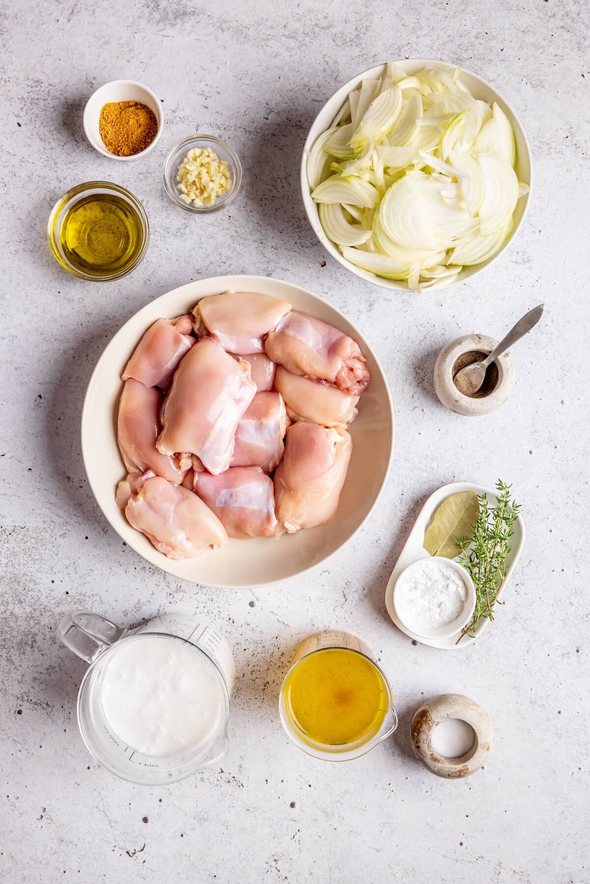 French Onion Chicken Ingredients - Olivia Adriance