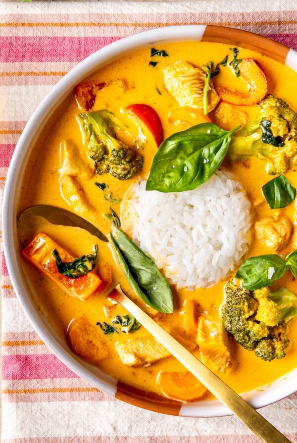 Thai Red Curry with Chicken - Olivia Adriance