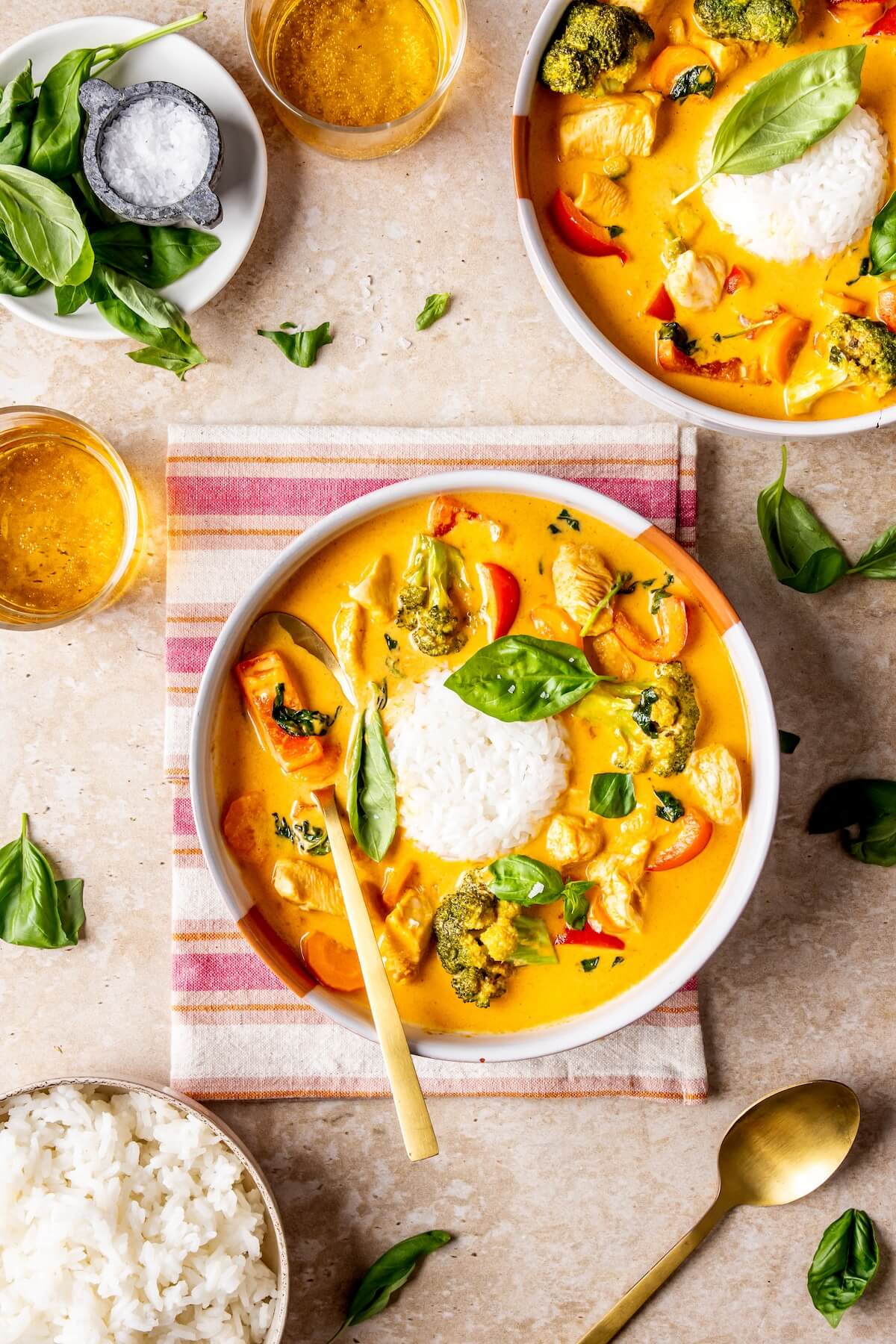 Thai Red Curry with Chicken - Olivia Adriance