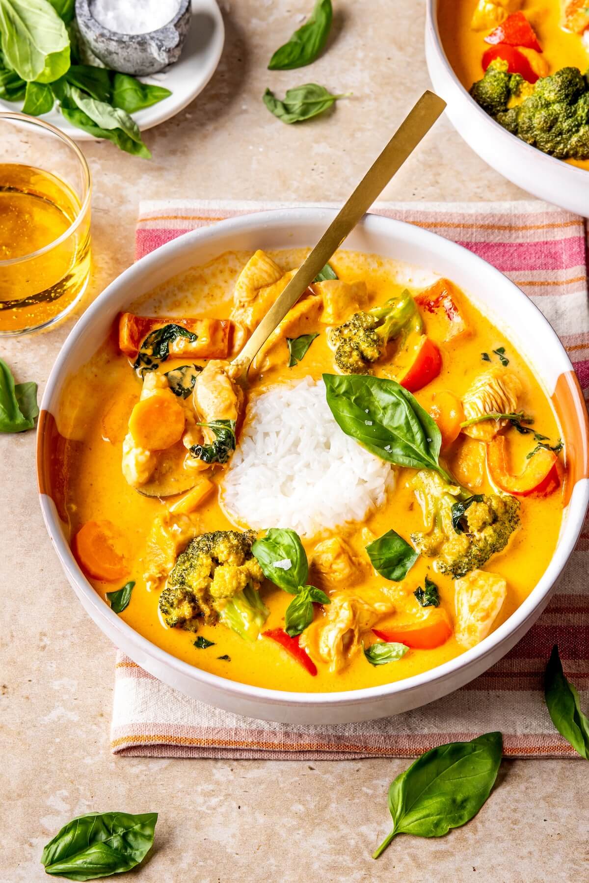 Thai Red Curry with Chicken - Olivia Adriance