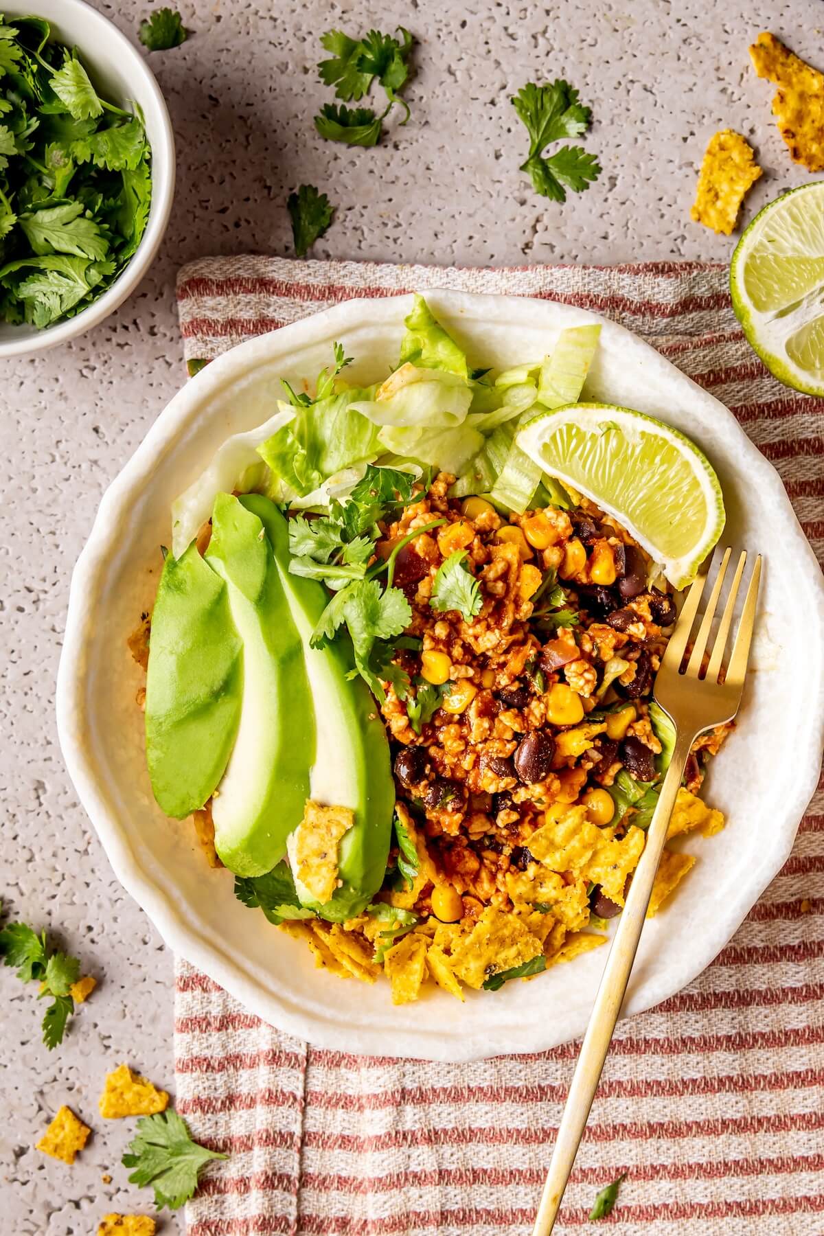 Ground Chicken Taco Skillet - Olivia Adriance