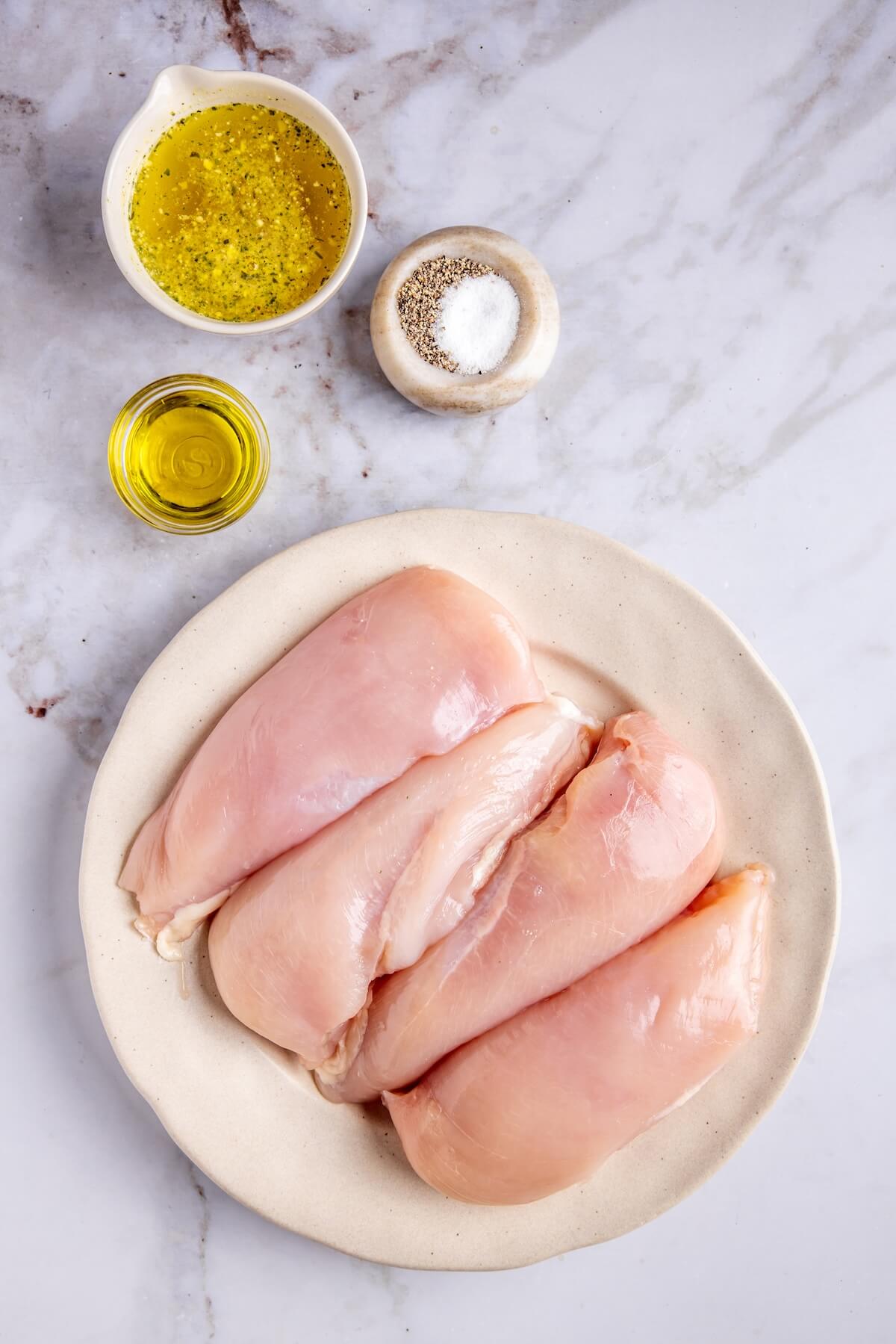 Lazy Girl Chicken Breasts Ingredients - Olivia Adriance