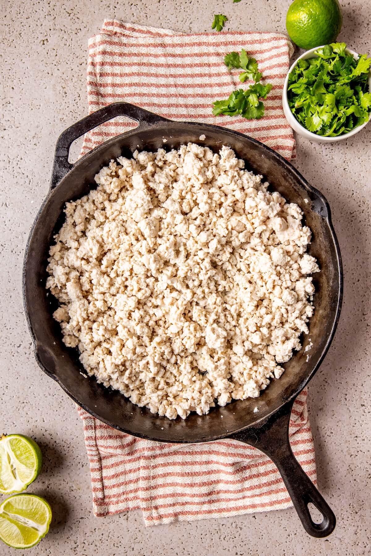 Ground Chicken Taco Skillet Step 1 - Olivia Adriance