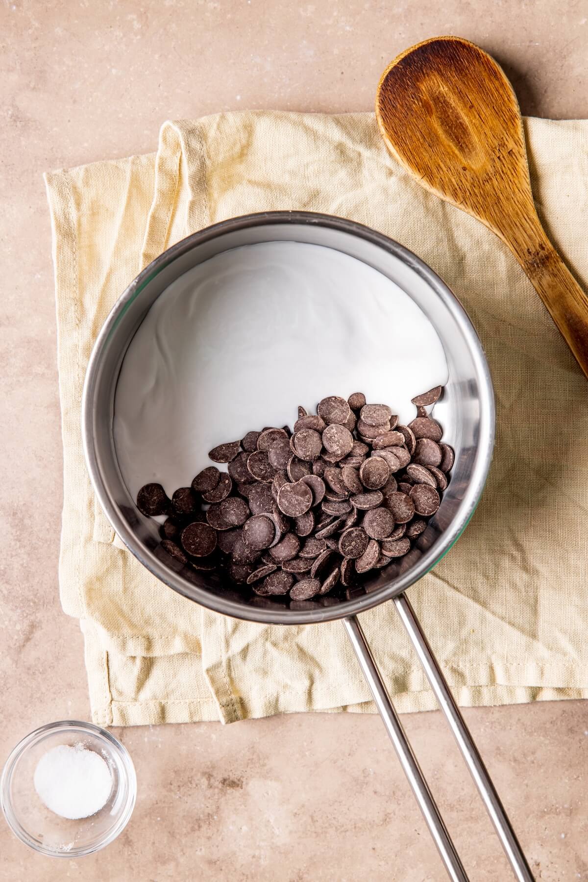 No Bake Peanut Butter Cookie Dough Bars with Chocolate Ganache Step 3 - Olivia Adriance
