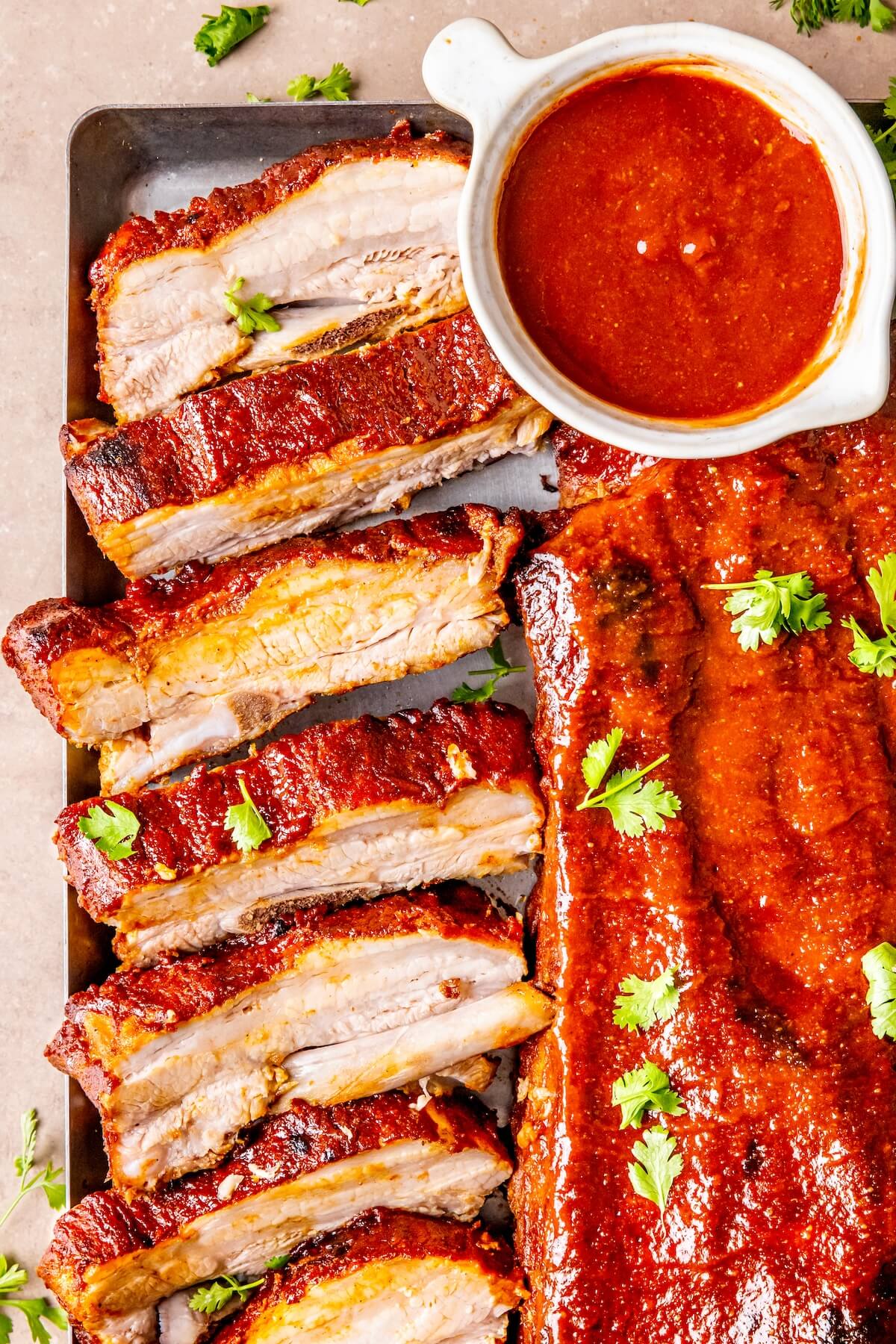 Paleo Healthy Easy Fall off the Bone Oven Baked Ribs - Olivia Adriance