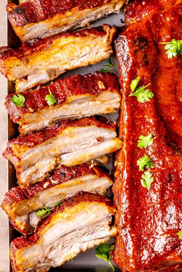 Paleo Healthy Easy Fall off the Bone Oven Baked Ribs - Olivia Adriance