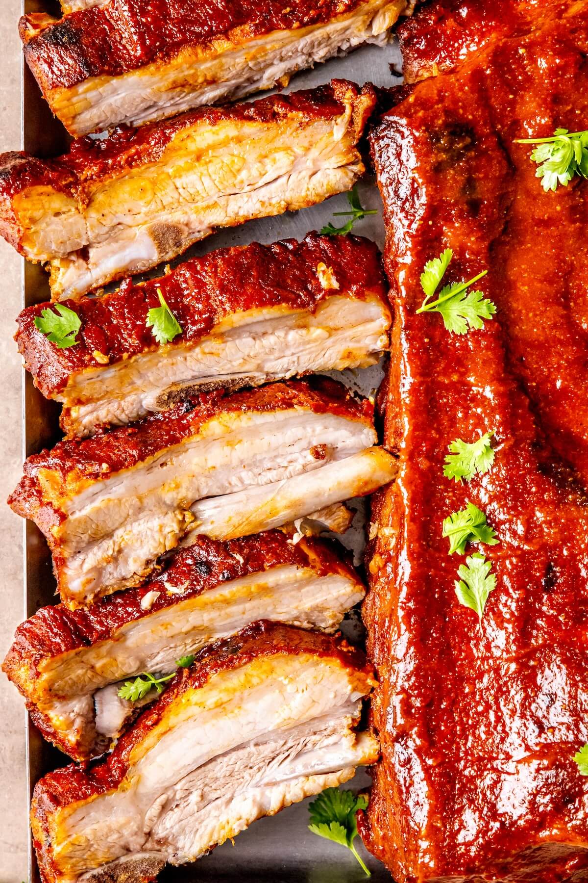 Paleo Healthy Easy Fall off the Bone Oven Baked Ribs - Olivia Adriance