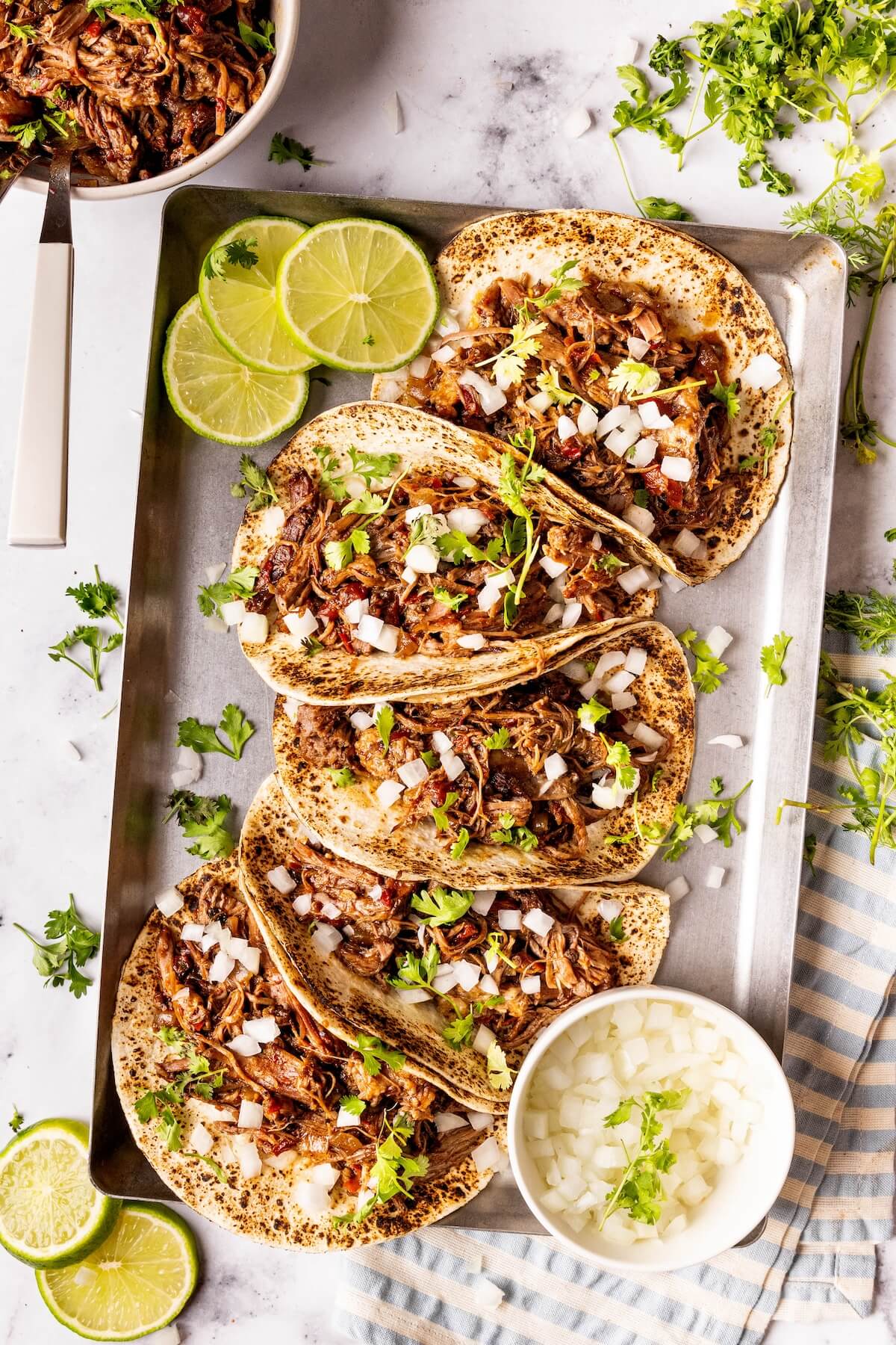 Shortcut Beef Birria Tacos - Olivia Adriance