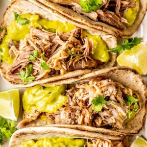 Dutch Oven Carnitas Tacos - Olivia Adriance