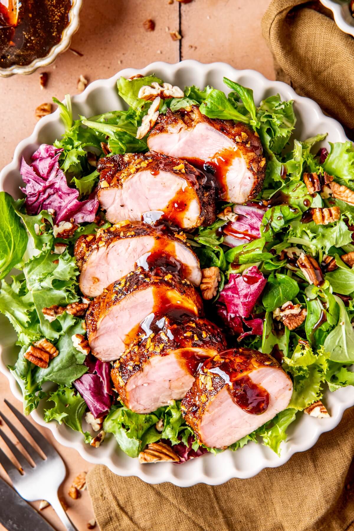 Coffee Rubbed Pork Tenderloin - Olivia Adriance